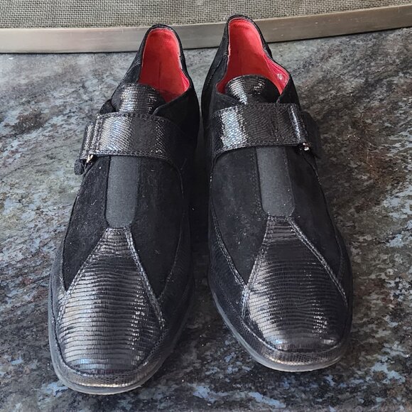 Amalfi By Rangoni Egadi Monk Strap Moccasin Shoes Size 10 - Picture 11 of 16